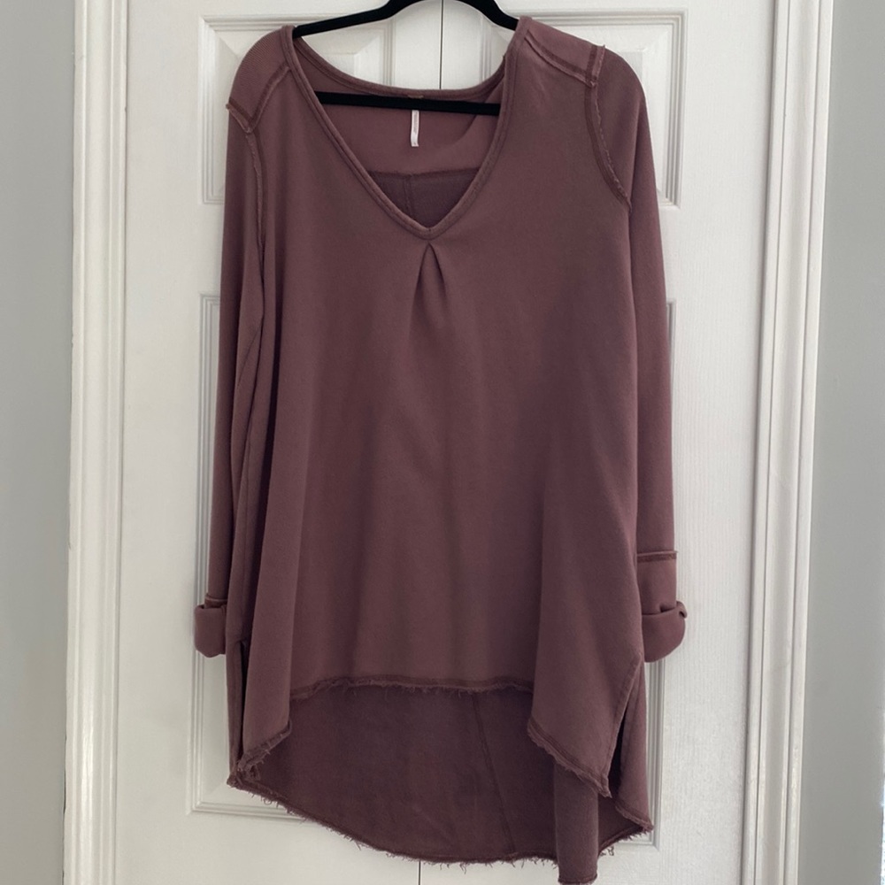 Free people tunic sweatshirt